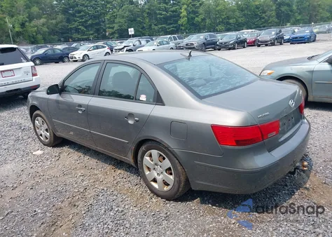 2009 Hyundai Sonata Gls from USA, damaged, VIN 5NPET46C99H421575